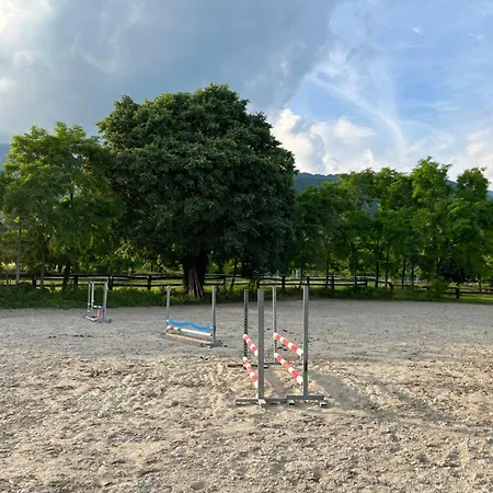 Κατάλυμα σε φάρμα Al Ranch Castello dʼAviano